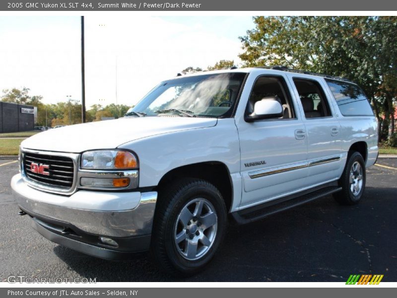 Summit White / Pewter/Dark Pewter 2005 GMC Yukon XL SLT 4x4