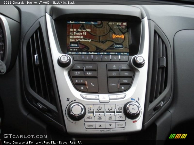 Black / Jet Black 2012 Chevrolet Equinox LT AWD