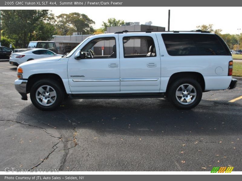 Summit White / Pewter/Dark Pewter 2005 GMC Yukon XL SLT 4x4