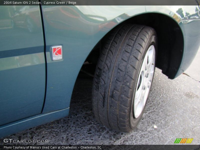 Cypress Green / Beige 2006 Saturn ION 2 Sedan