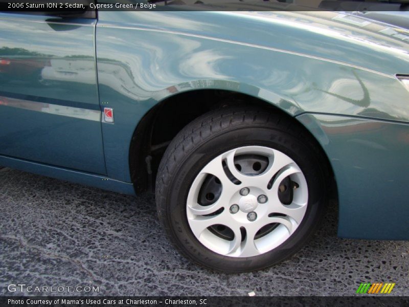 Cypress Green / Beige 2006 Saturn ION 2 Sedan