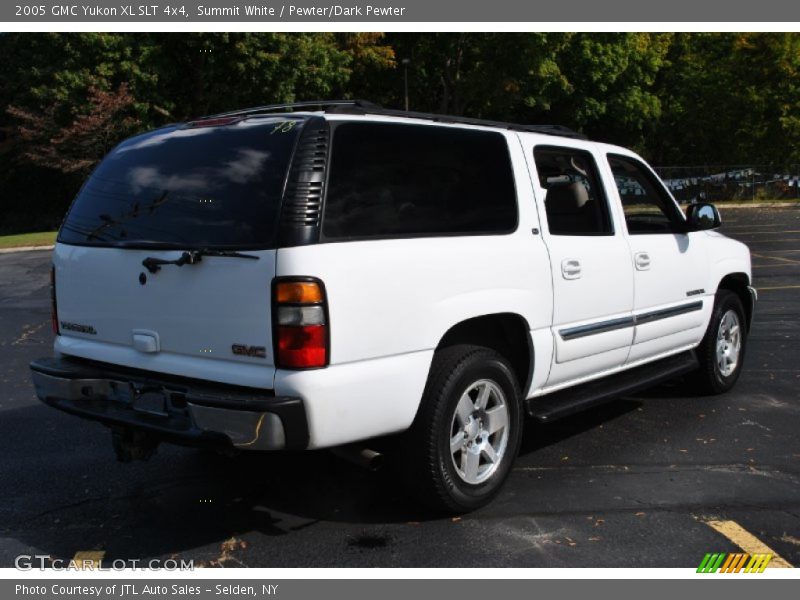 Summit White / Pewter/Dark Pewter 2005 GMC Yukon XL SLT 4x4