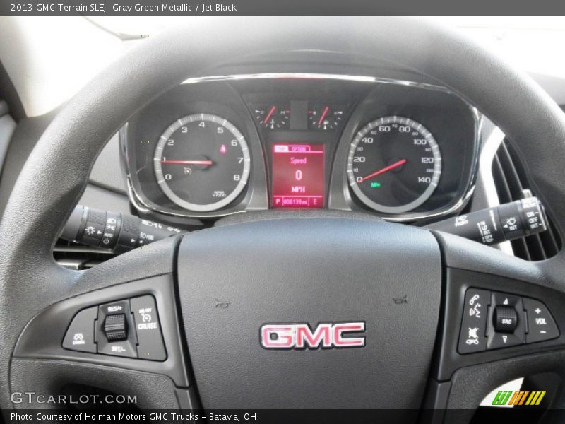 Gray Green Metallic / Jet Black 2013 GMC Terrain SLE