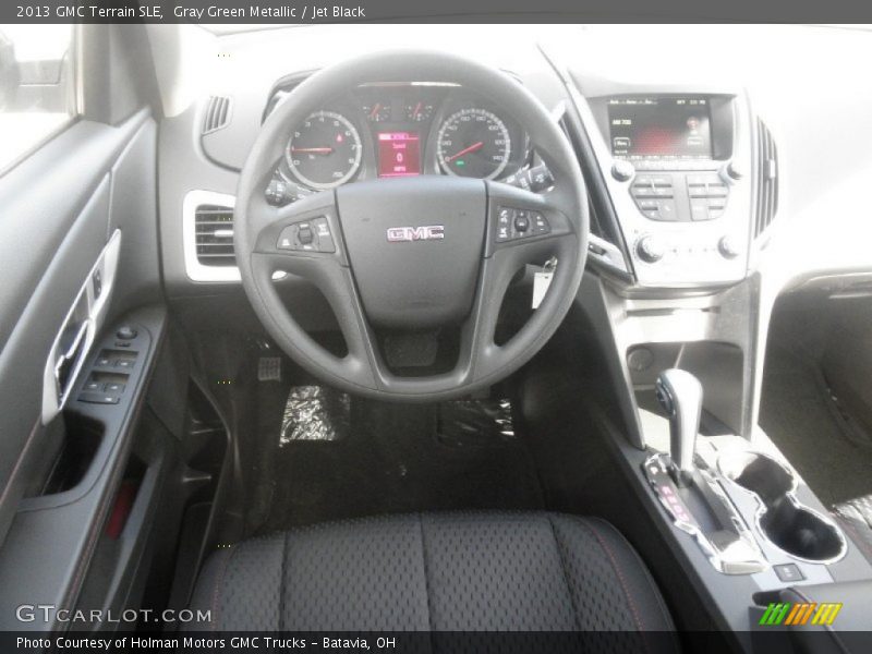 Gray Green Metallic / Jet Black 2013 GMC Terrain SLE