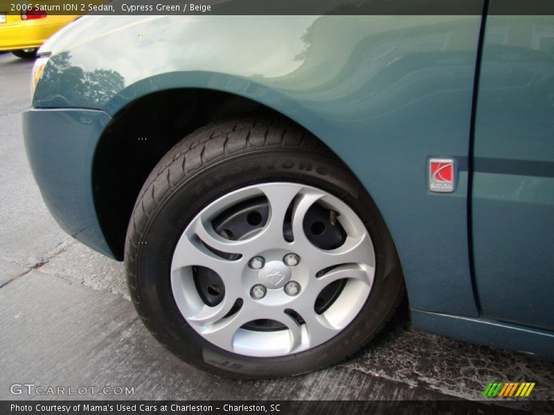 Cypress Green / Beige 2006 Saturn ION 2 Sedan