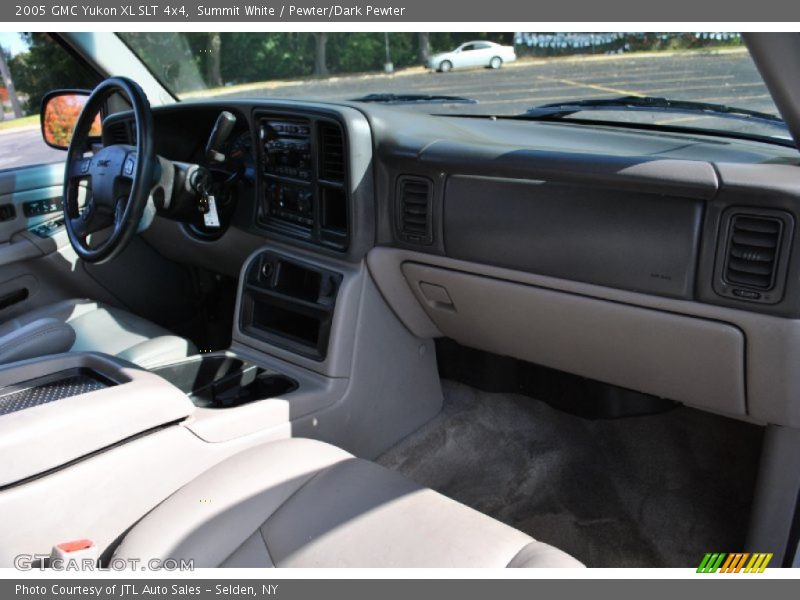 Summit White / Pewter/Dark Pewter 2005 GMC Yukon XL SLT 4x4