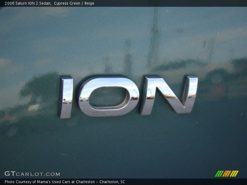 Cypress Green / Beige 2006 Saturn ION 2 Sedan
