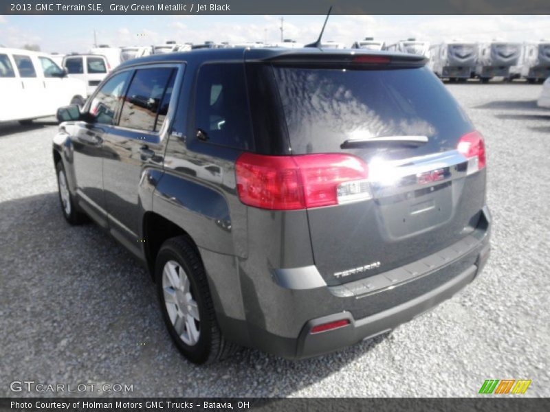 Gray Green Metallic / Jet Black 2013 GMC Terrain SLE