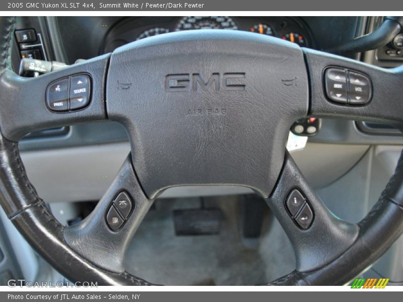Summit White / Pewter/Dark Pewter 2005 GMC Yukon XL SLT 4x4