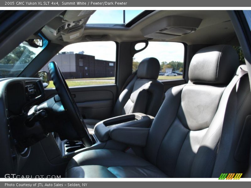 Summit White / Pewter/Dark Pewter 2005 GMC Yukon XL SLT 4x4