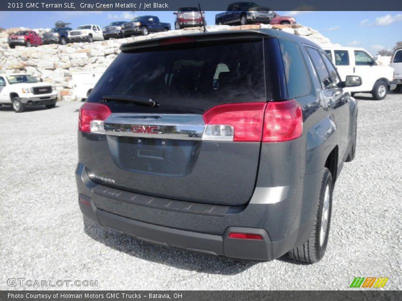 Gray Green Metallic / Jet Black 2013 GMC Terrain SLE