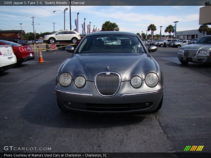 Quartz Metallic / Charcoal 2005 Jaguar S-Type 3.0