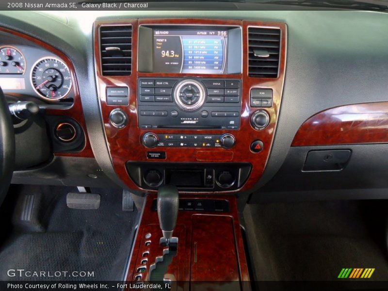 Galaxy Black / Charcoal 2008 Nissan Armada SE