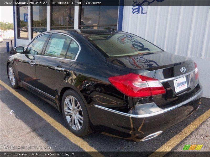 Black Noir Pearl / Cashmere 2012 Hyundai Genesis 5.0 Sedan