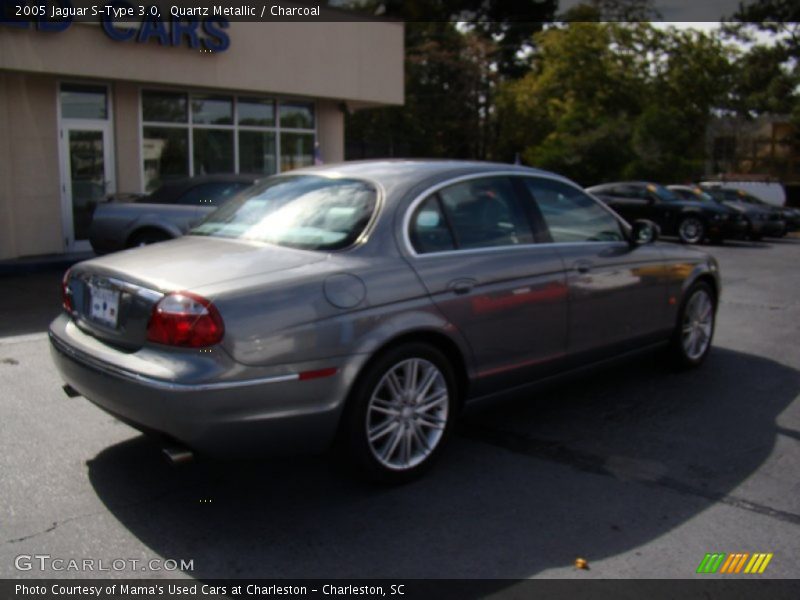 Quartz Metallic / Charcoal 2005 Jaguar S-Type 3.0