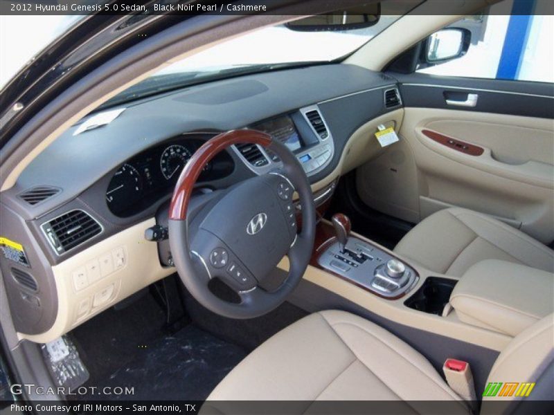 Black Noir Pearl / Cashmere 2012 Hyundai Genesis 5.0 Sedan