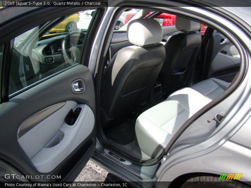 Quartz Metallic / Charcoal 2005 Jaguar S-Type 3.0