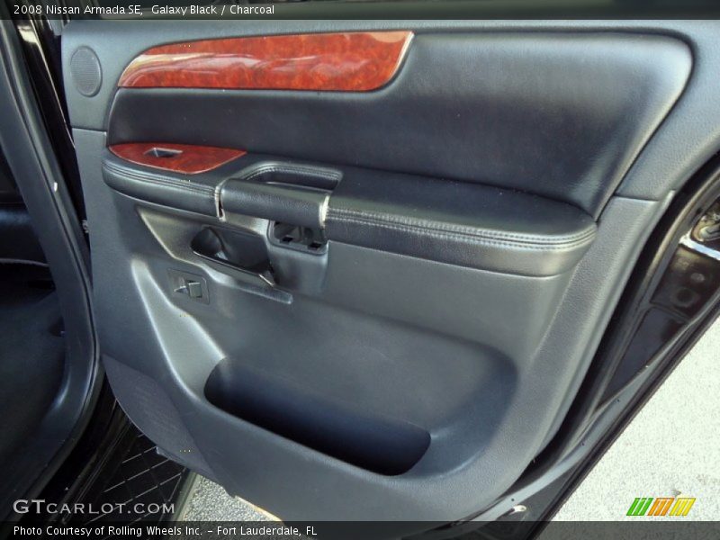 Galaxy Black / Charcoal 2008 Nissan Armada SE