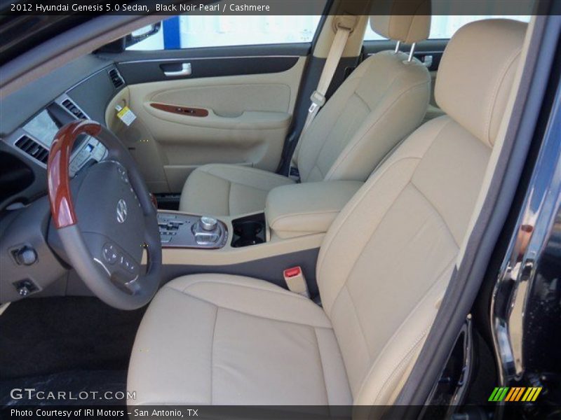 Black Noir Pearl / Cashmere 2012 Hyundai Genesis 5.0 Sedan