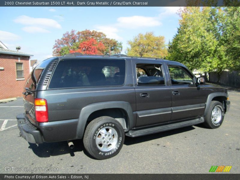 Dark Gray Metallic / Gray/Dark Charcoal 2003 Chevrolet Suburban 1500 LT 4x4