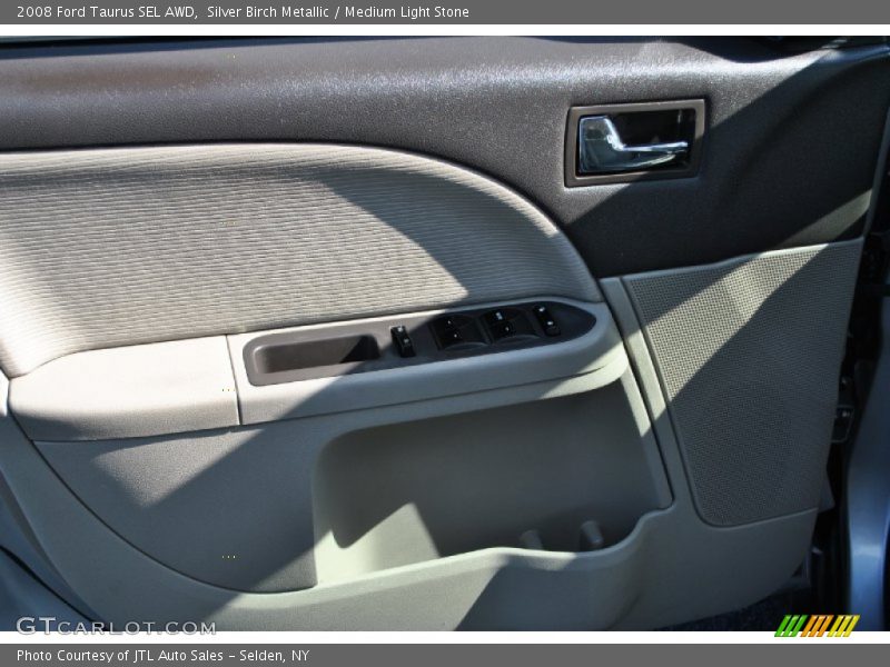 Silver Birch Metallic / Medium Light Stone 2008 Ford Taurus SEL AWD
