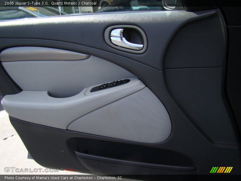 Quartz Metallic / Charcoal 2005 Jaguar S-Type 3.0