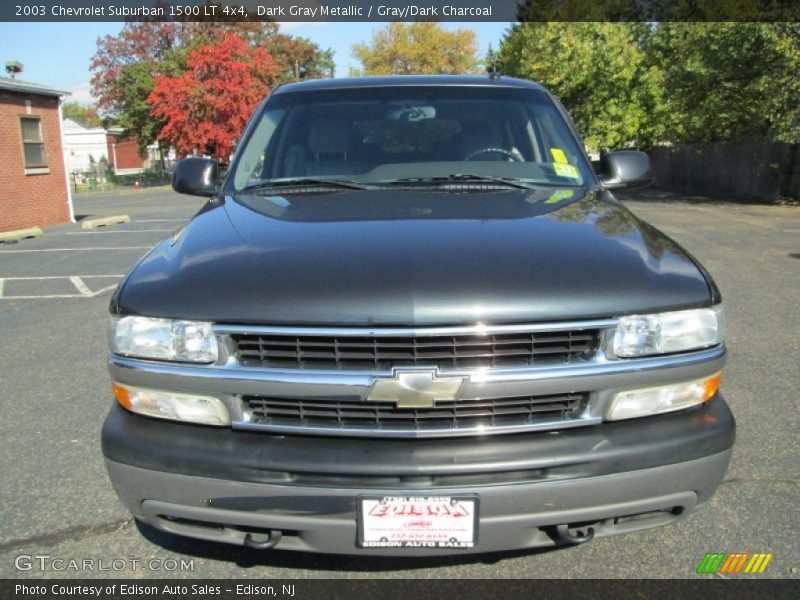 Dark Gray Metallic / Gray/Dark Charcoal 2003 Chevrolet Suburban 1500 LT 4x4