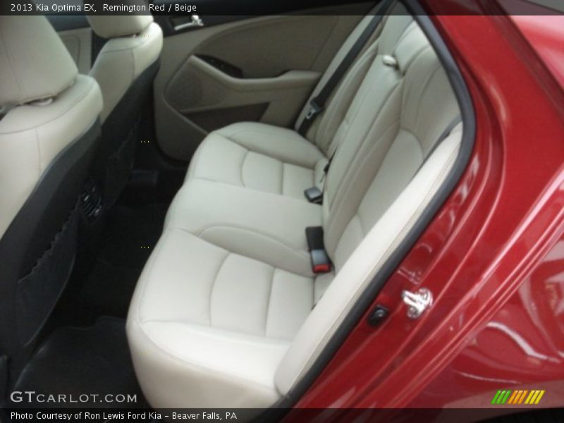 Remington Red / Beige 2013 Kia Optima EX