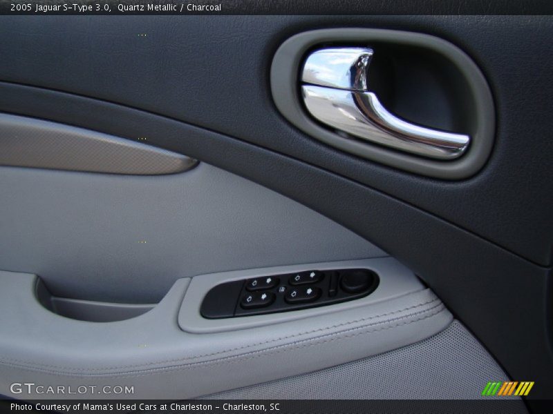 Quartz Metallic / Charcoal 2005 Jaguar S-Type 3.0