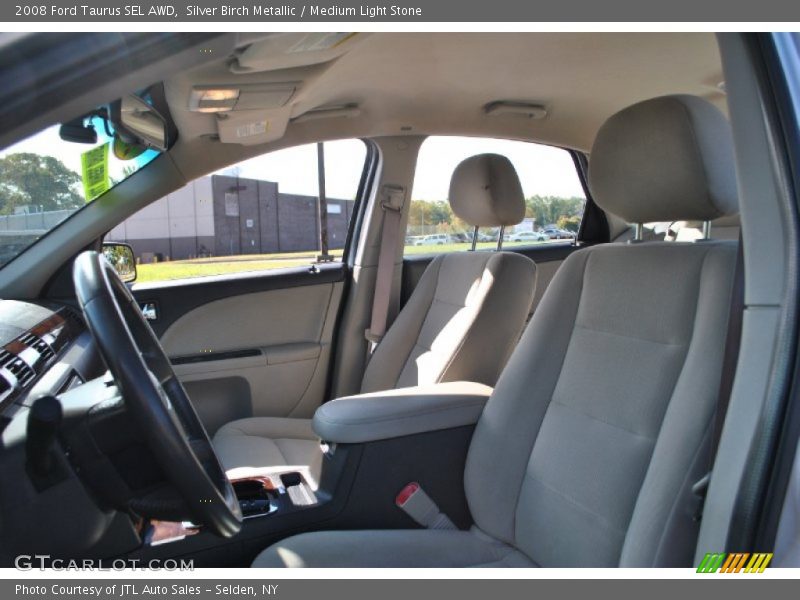 Silver Birch Metallic / Medium Light Stone 2008 Ford Taurus SEL AWD