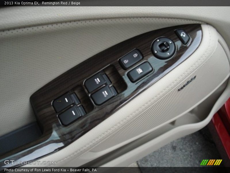 Remington Red / Beige 2013 Kia Optima EX