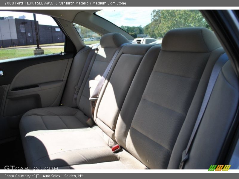 Silver Birch Metallic / Medium Light Stone 2008 Ford Taurus SEL AWD