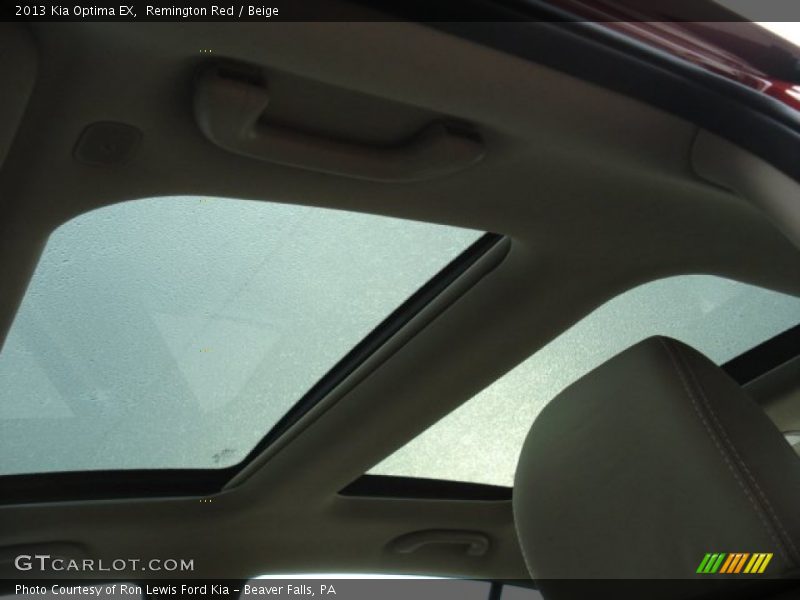 Remington Red / Beige 2013 Kia Optima EX