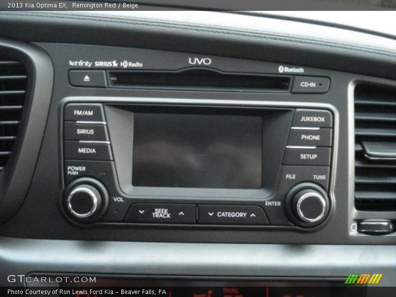 Remington Red / Beige 2013 Kia Optima EX