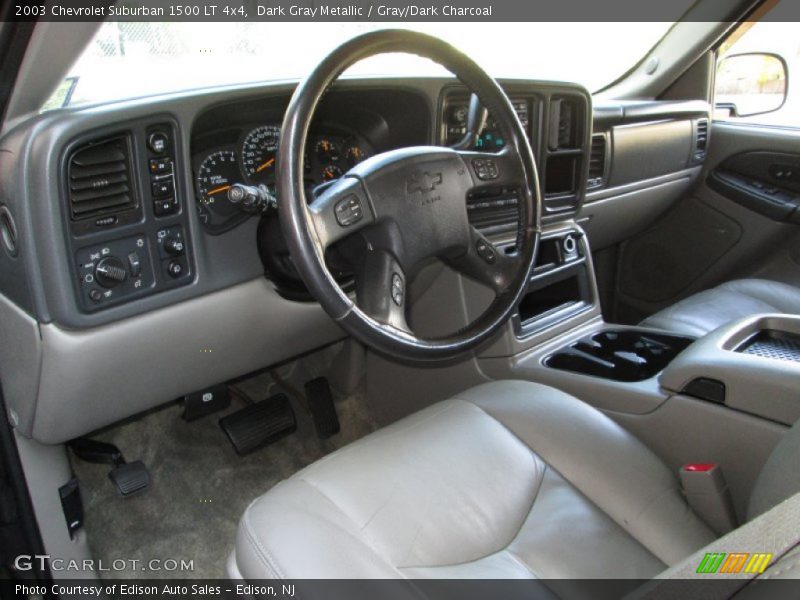Gray/Dark Charcoal Interior - 2003 Suburban 1500 LT 4x4 