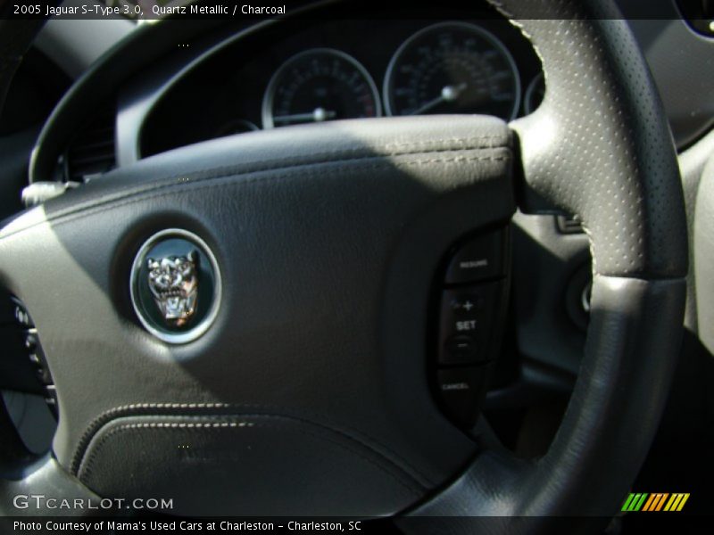 Quartz Metallic / Charcoal 2005 Jaguar S-Type 3.0