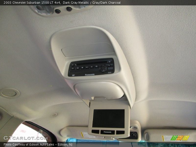 Dark Gray Metallic / Gray/Dark Charcoal 2003 Chevrolet Suburban 1500 LT 4x4