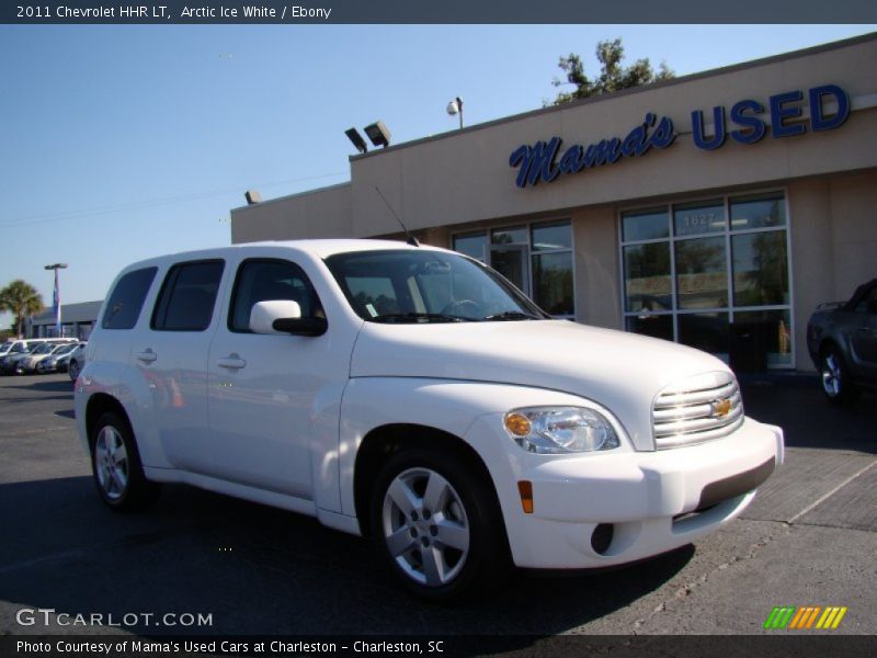 Arctic Ice White / Ebony 2011 Chevrolet HHR LT