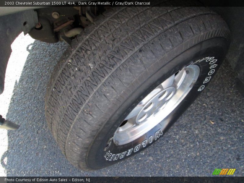 Dark Gray Metallic / Gray/Dark Charcoal 2003 Chevrolet Suburban 1500 LT 4x4