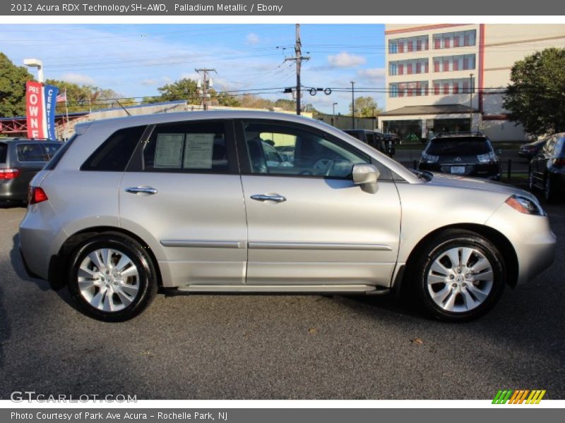 Palladium Metallic / Ebony 2012 Acura RDX Technology SH-AWD