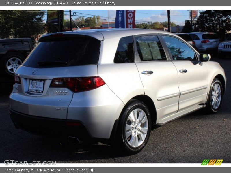 Palladium Metallic / Ebony 2012 Acura RDX Technology SH-AWD