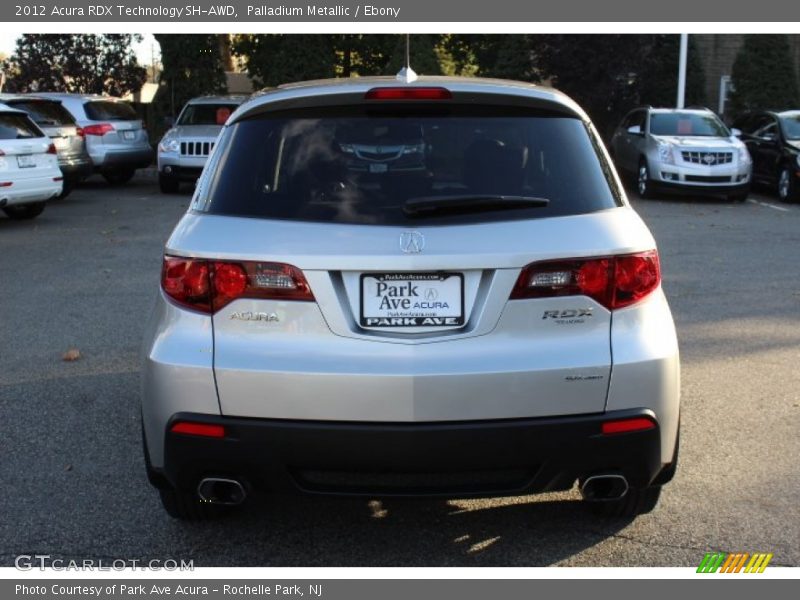 Palladium Metallic / Ebony 2012 Acura RDX Technology SH-AWD