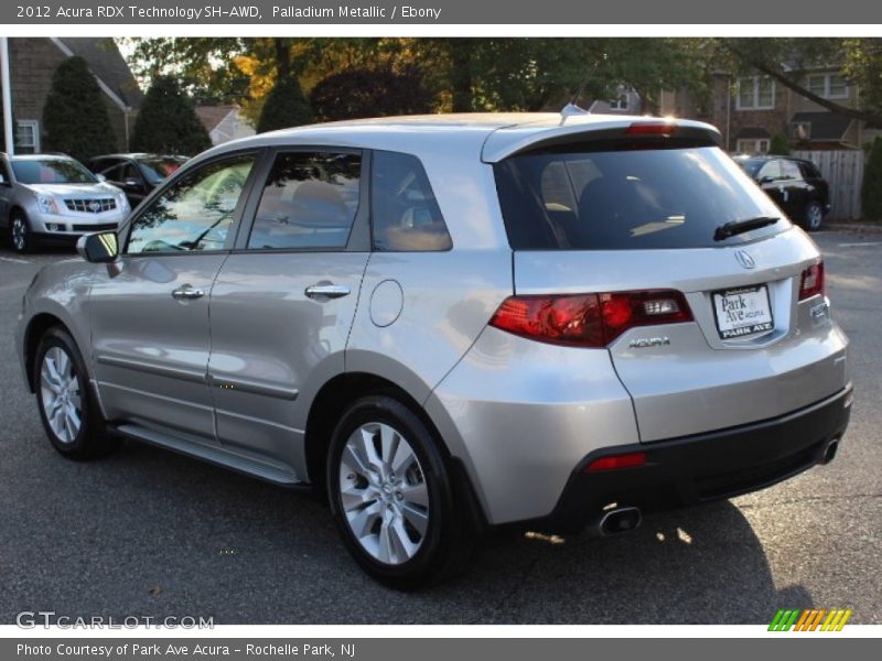 Palladium Metallic / Ebony 2012 Acura RDX Technology SH-AWD