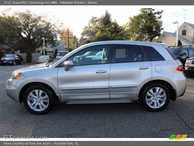 Palladium Metallic / Ebony 2012 Acura RDX Technology SH-AWD