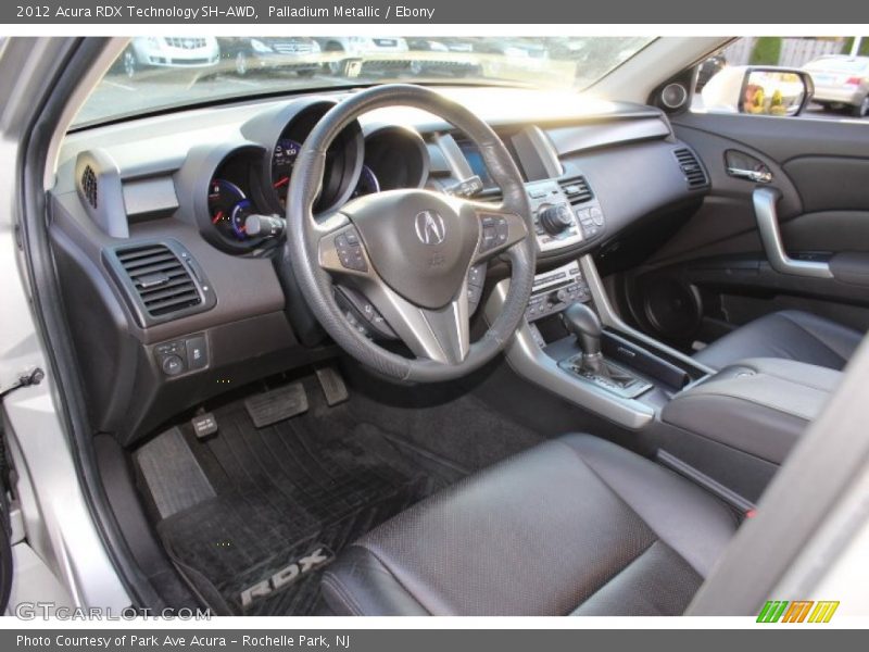 Ebony Interior - 2012 RDX Technology SH-AWD 