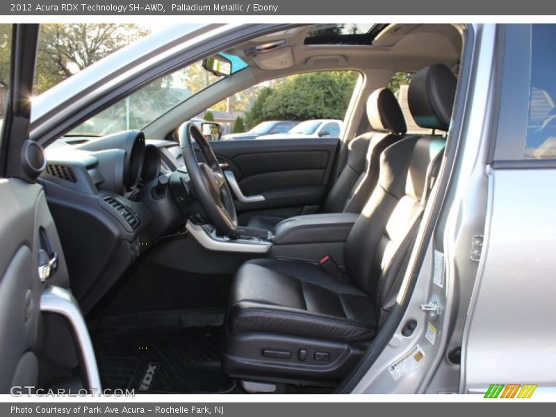Palladium Metallic / Ebony 2012 Acura RDX Technology SH-AWD