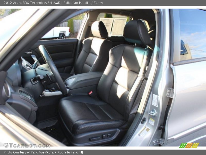 Palladium Metallic / Ebony 2012 Acura RDX Technology SH-AWD