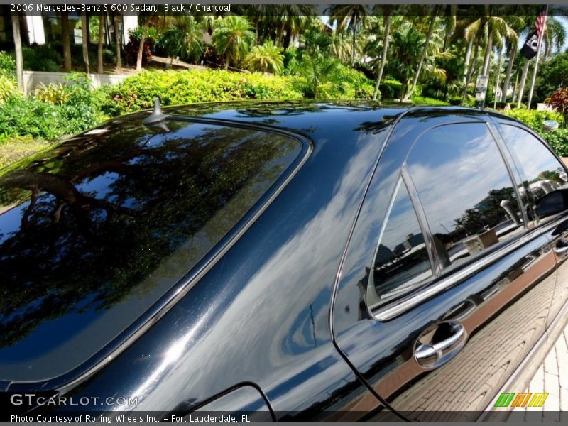 Black / Charcoal 2006 Mercedes-Benz S 600 Sedan