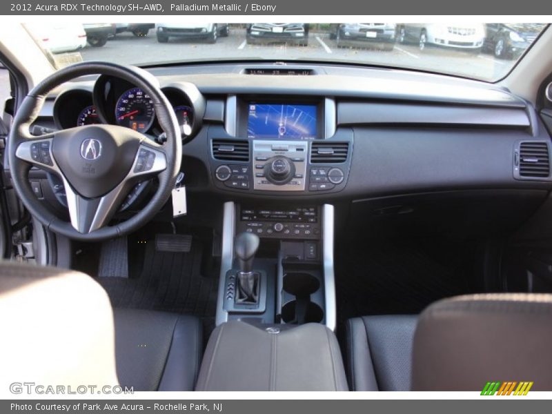 Palladium Metallic / Ebony 2012 Acura RDX Technology SH-AWD