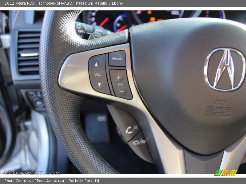 Palladium Metallic / Ebony 2012 Acura RDX Technology SH-AWD